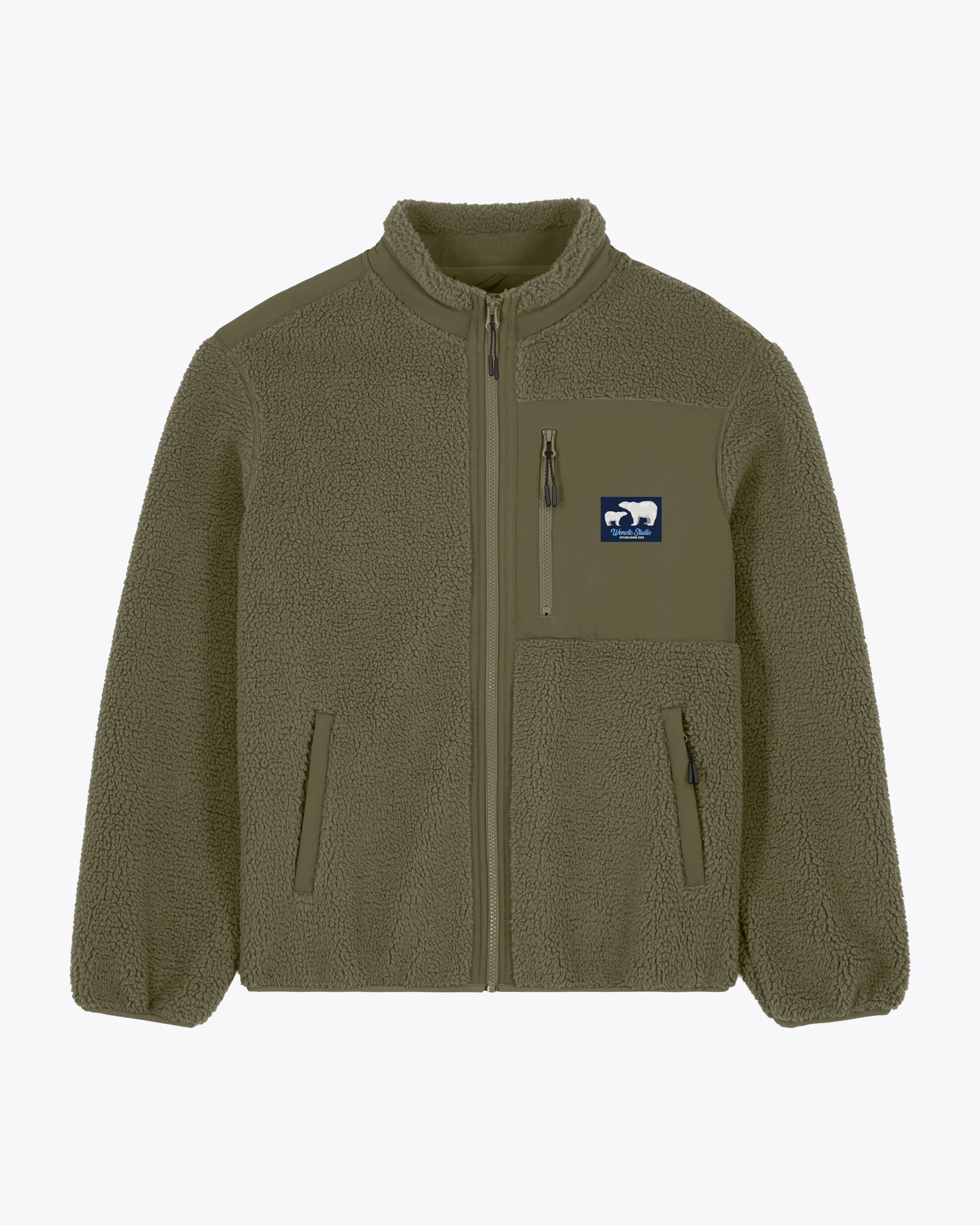 Chaquetas de la marca Wemoto Unisex modelo Sherpa Jacket en color Olive (Verde)