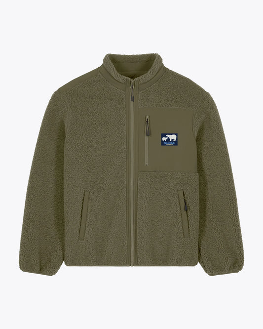 Chaquetas de la marca Wemoto Unisex modelo Sherpa Jacket en color Olive (Verde)
