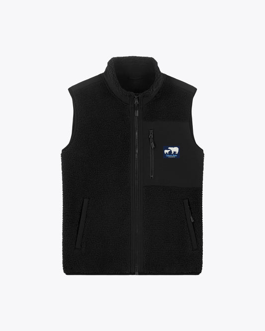 Chaquetas de la marca Wemoto Unisex modelo Sherpa Vest en color Black (Negro)