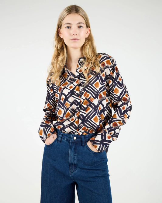 Faldas de la marca Wemoto para Mujer modelo Bonnie en color Black-Maroon (Negro)