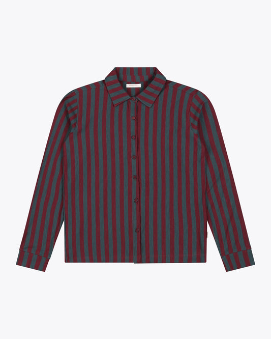 Faldas de la marca Wemoto para Mujer modelo Kay en color Green-Burgundy (Verde)