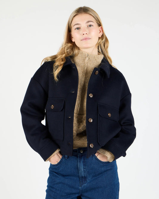 Chaquetas de la marca Wemoto Unisex modelo Demi en color Navy Blue (Azul)