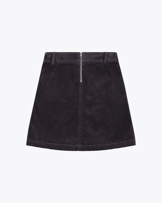 Faldas de la marca Wemoto para Mujer modelo Ella Cord en color Dark Grey (Gris)
