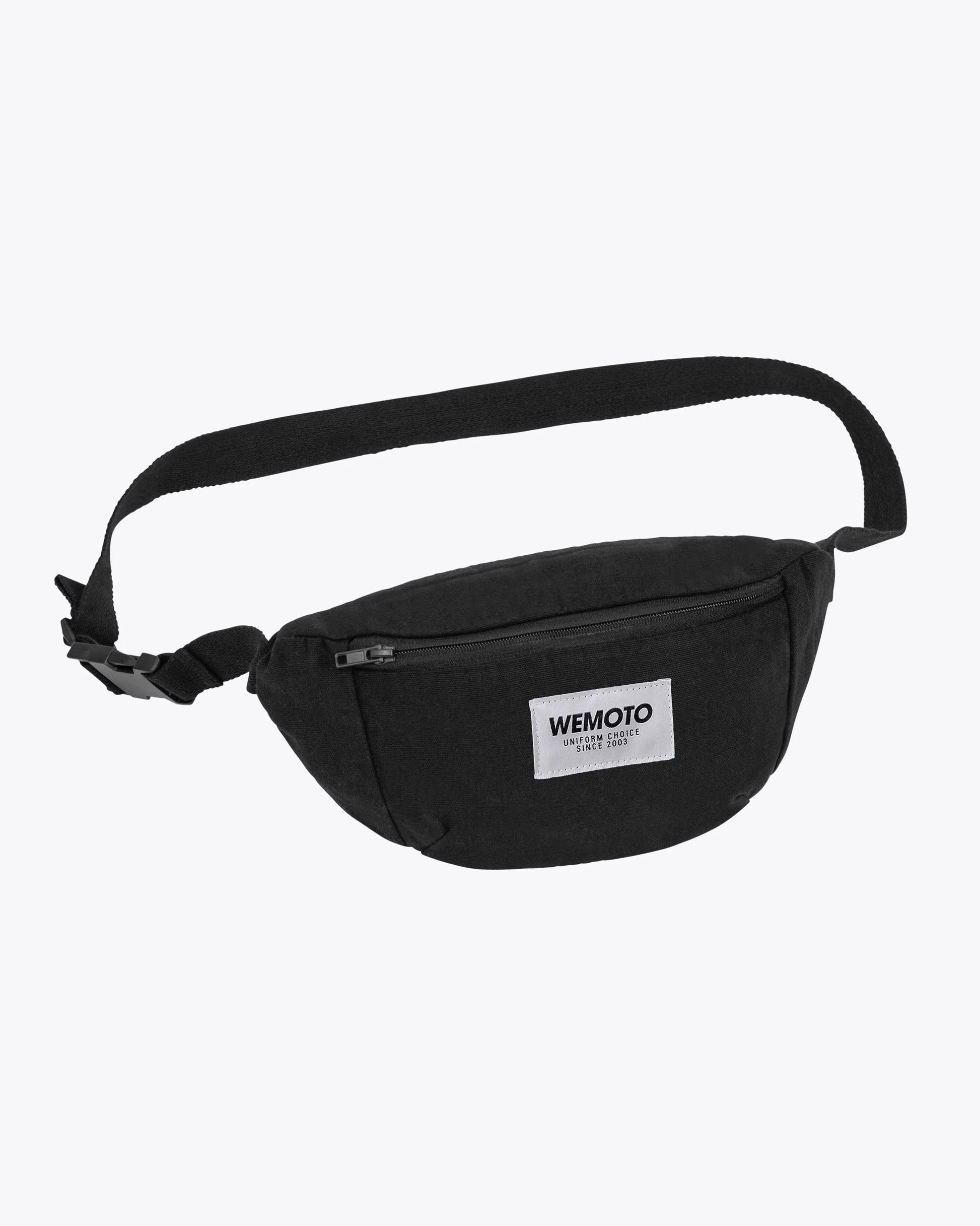 Bolsos de la marca Wemoto Unisex modelo Avant Hip Bag en color Blended Cotton Canvas Hip Bag (Negro)