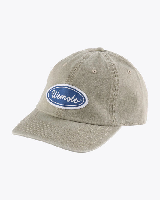 Gorras de la marca Wemoto Unisex modelo Motor Patch Cap en color Cotton Twill 6-Panel Cap (Caqui)