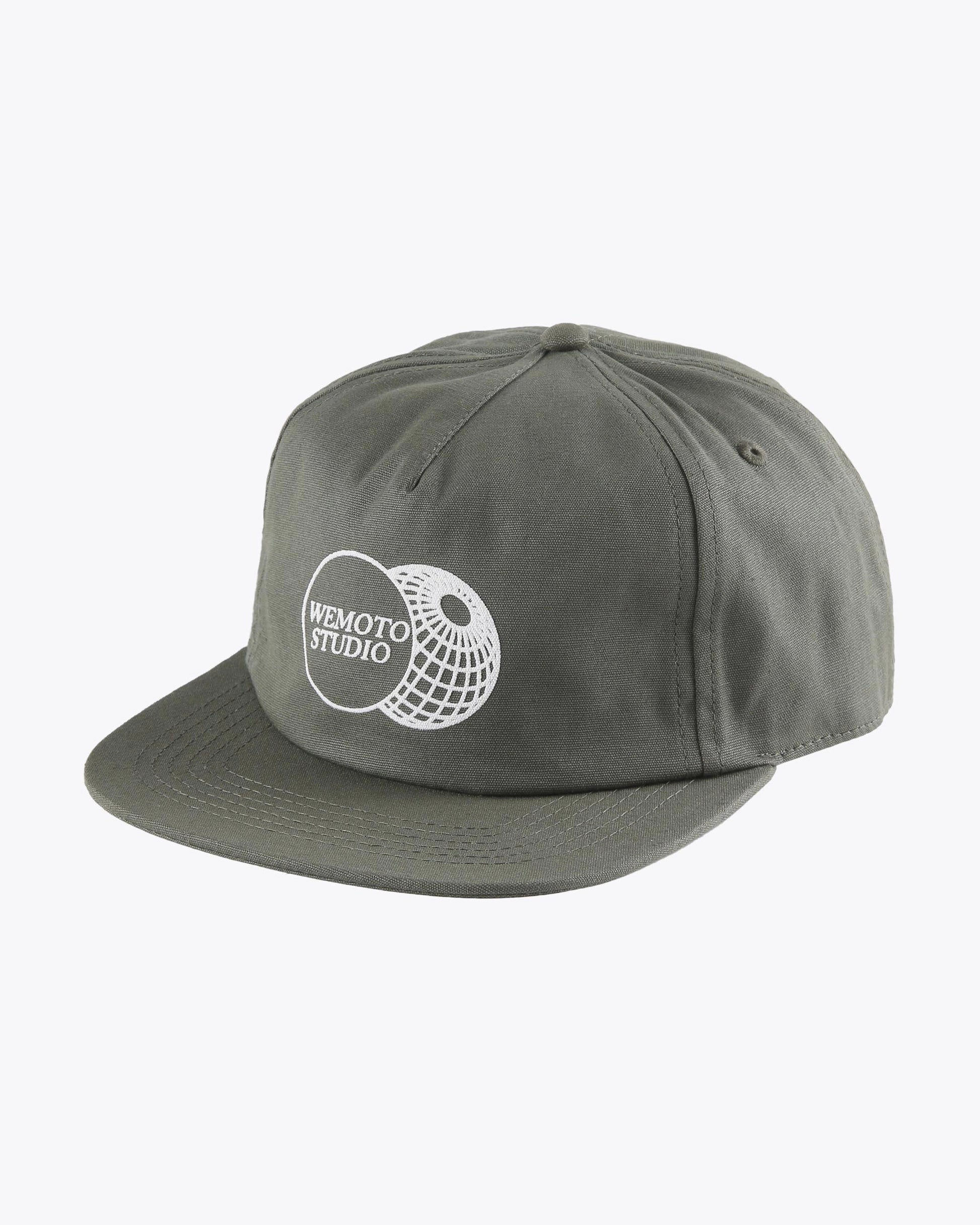Gorras de la marca Wemoto Unisex modelo Run Cap en color Cotton Canvas 5-Panel Cap (Verde)