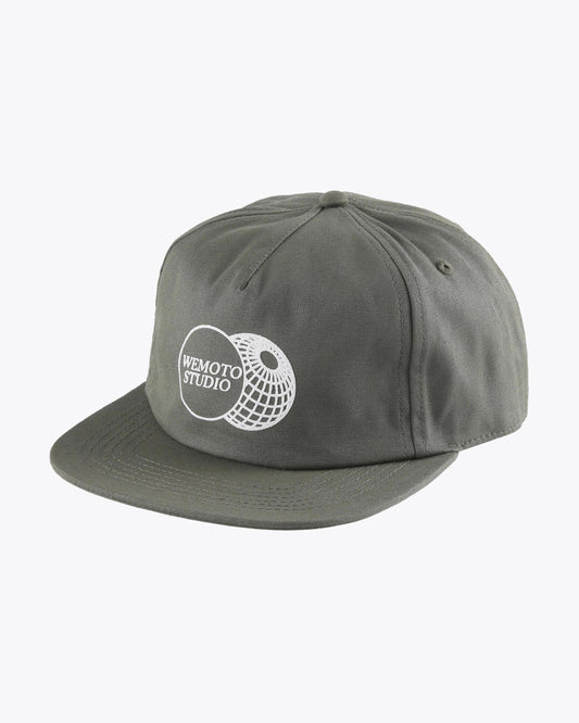 Gorras de la marca Wemoto Unisex modelo Run Cap en color Cotton Canvas 5-Panel Cap (Verde)