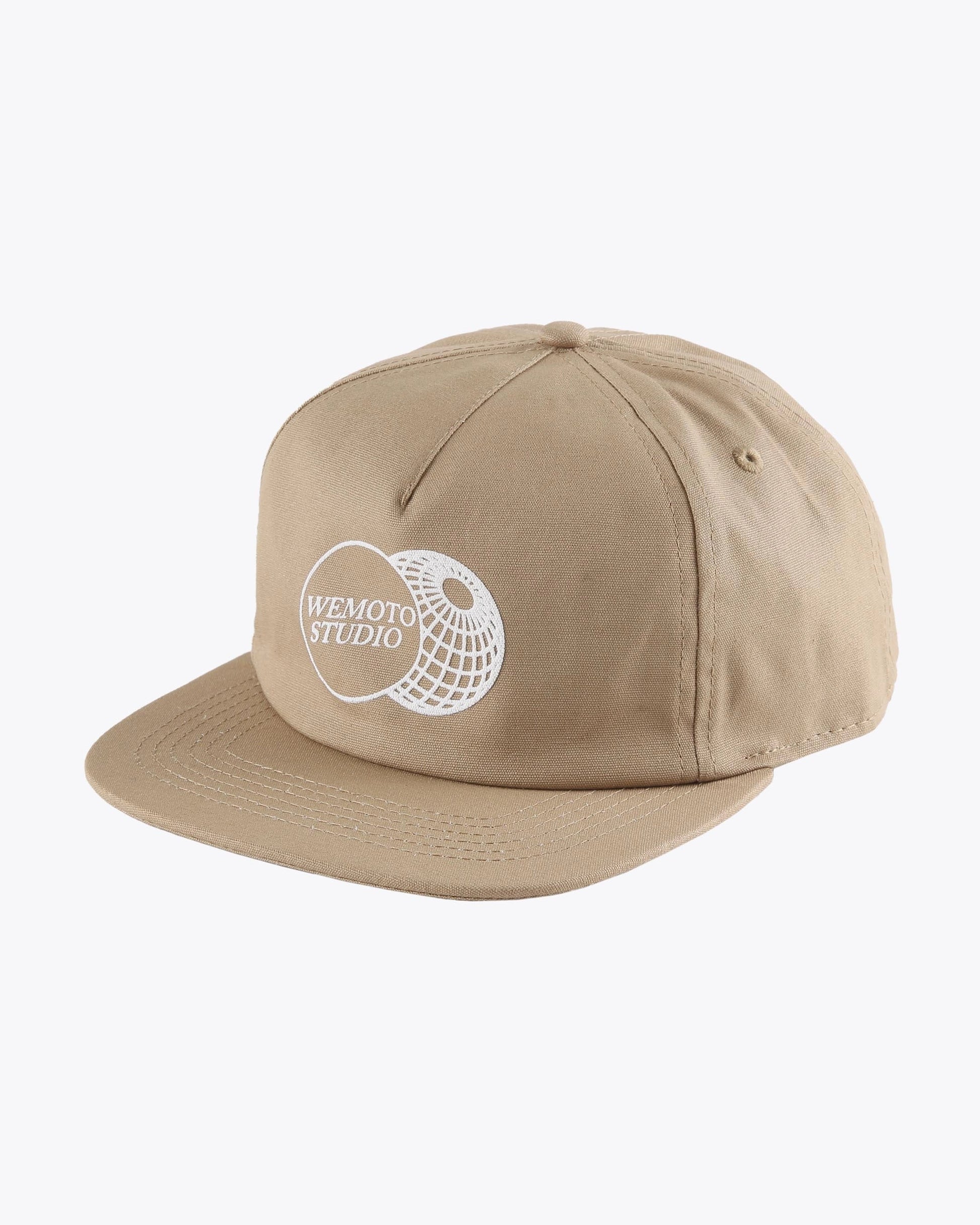 Gorras de la marca Wemoto Unisex modelo Run Cap en color Cotton Canvas 5-Panel Cap (Beige)