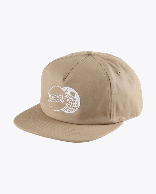 Gorras de la marca Wemoto Unisex modelo Run Cap en color Cotton Canvas 5-Panel Cap (Beige)