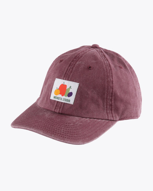 Gorras de la marca Wemoto Unisex modelo Vitamin Cap en color Cotton Twill 6-Panel Cap (Burdeos)
