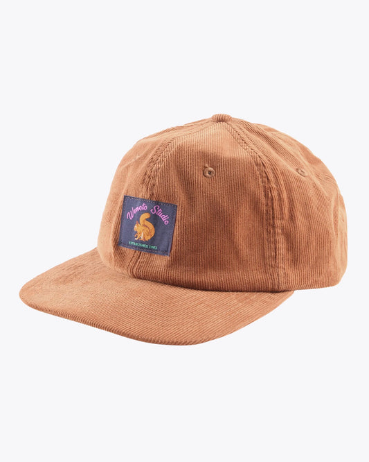 Gorras de la marca Wemoto Unisex modelo Parklife Cap en color Cotton Corduroy 6-Panel Cap (Marrón)