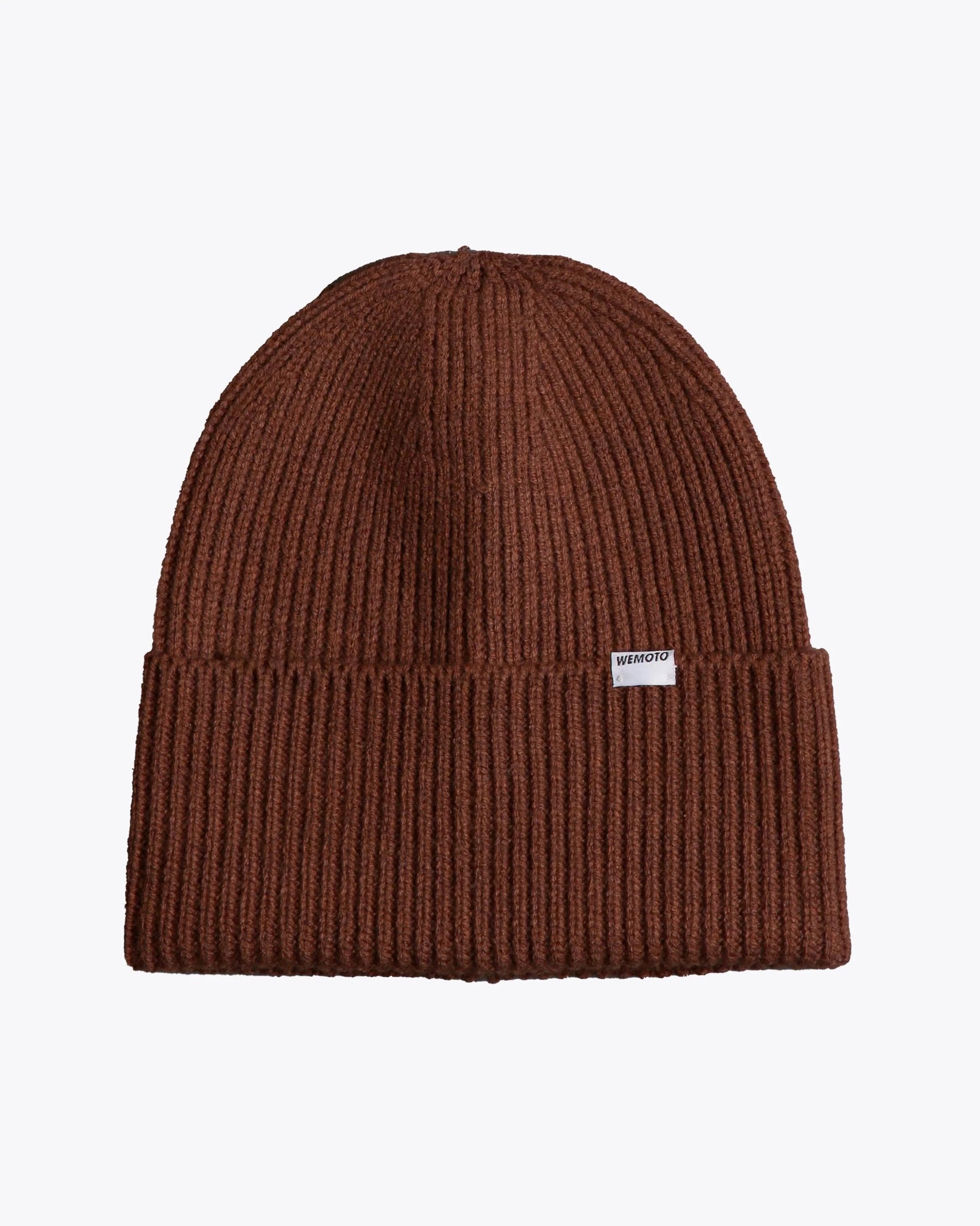 Gorras de la marca Wemoto Unisex modelo Senna en color Ribbed Knit Beanie (Marrón)