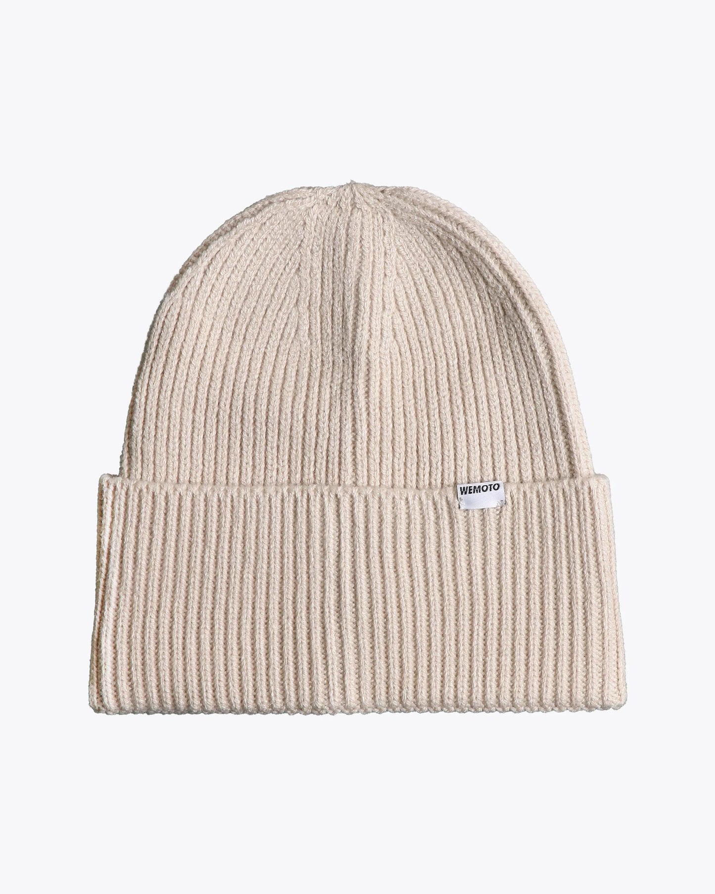 Gorras de la marca Wemoto Unisex modelo Senna en color Ribbed Knit Beanie (Beige)