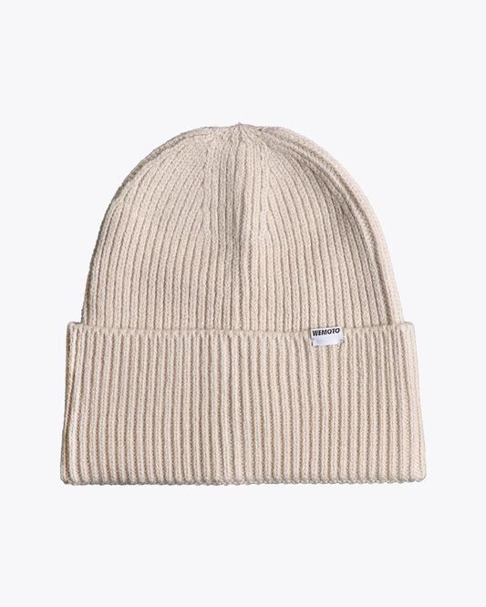Gorras de la marca Wemoto Unisex modelo Senna en color Ribbed Knit Beanie (Beige)