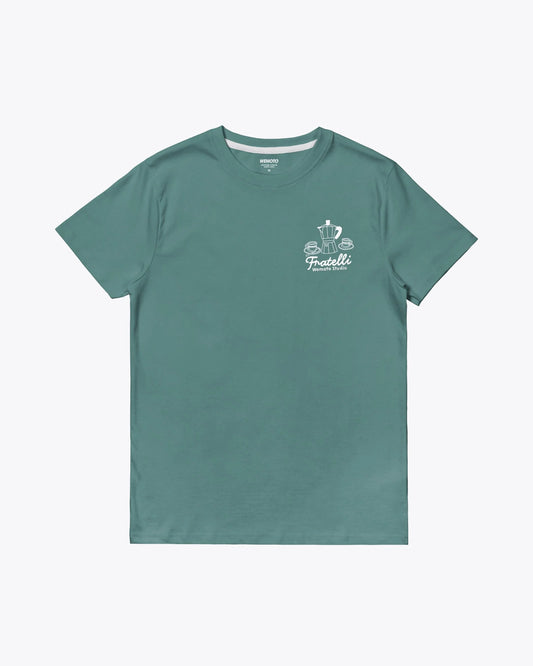 Camisetas de la marca Wemoto Unisex modelo Fratelli Tee en color Greenbay (Verde)
