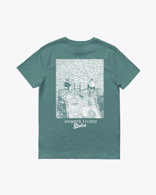 Camisetas de la marca Wemoto Unisex modelo Fratelli Tee en color Greenbay (Verde)