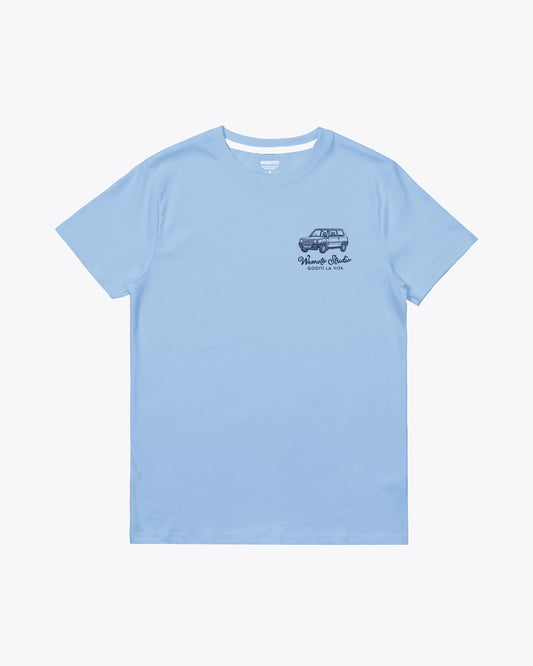 Camisetas de la marca Wemoto Unisex modelo Market Tee en color Light Blue (Azul)