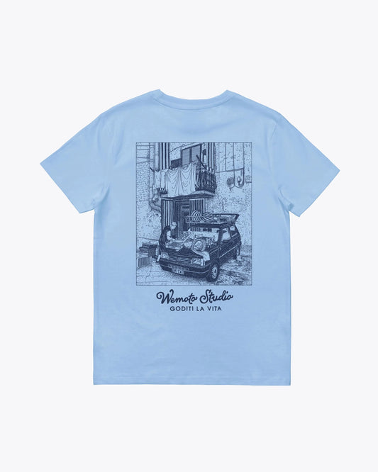 Camisetas de la marca Wemoto Unisex modelo Market Tee en color Light Blue (Azul)