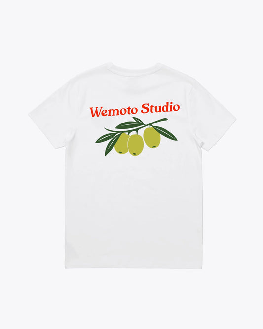 Camisetas de la marca Wemoto Unisex modelo Olives Tee en color White (Blanco)