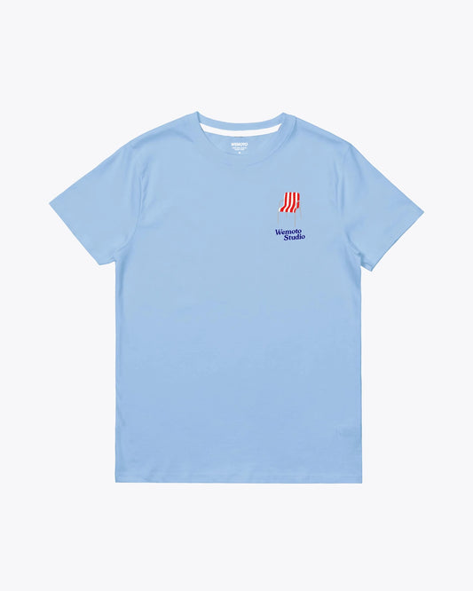 Camisetas de la marca Wemoto Unisex modelo Chill Tee en color Light Blue (Azul)