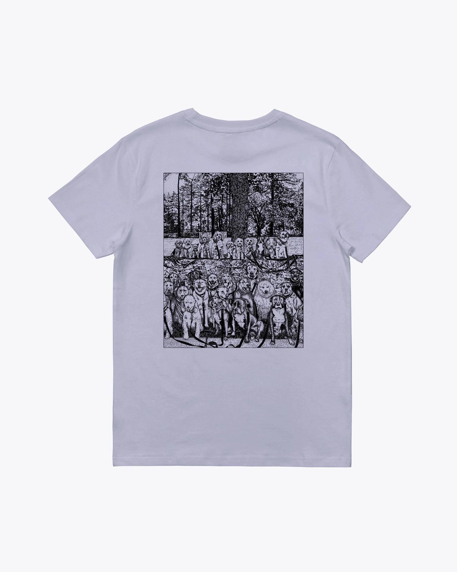 Camisetas de la marca Wemoto Unisex modelo Dogpound Tee en color Lavender (Azul)