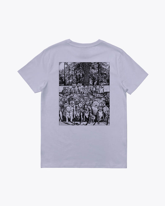 Camisetas de la marca Wemoto Unisex modelo Dogpound Tee en color Lavender (Azul)