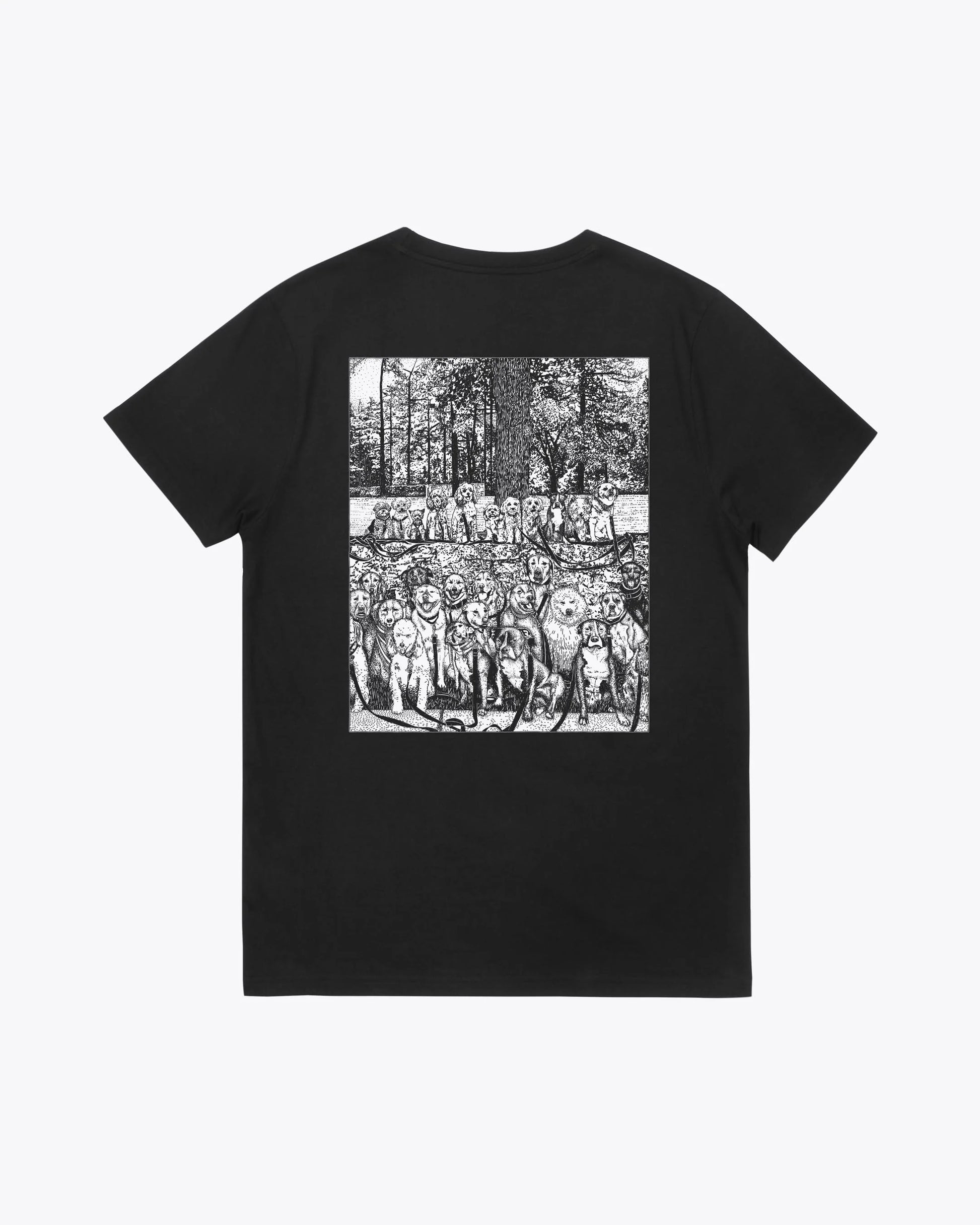 Camisetas de la marca Wemoto Unisex modelo Dogpound Tee en color Black (Negro)
