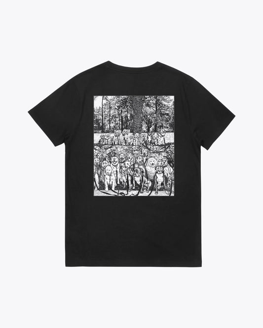 Camisetas de la marca Wemoto Unisex modelo Dogpound Tee en color Black (Negro)