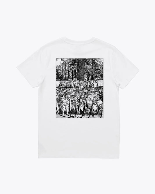 Camisetas de la marca Wemoto Unisex modelo Dogpound Tee en color White (Blanco)
