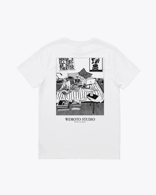 Camisetas de la marca Wemoto Unisex modelo Bed Tee en color White (Blanco)
