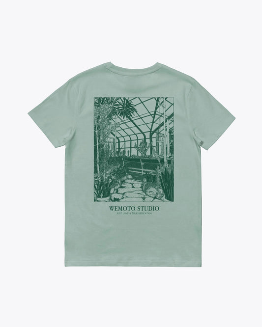 Camisetas de la marca Wemoto Unisex modelo Glasshouse Tee en color Pistacchio (Verde)