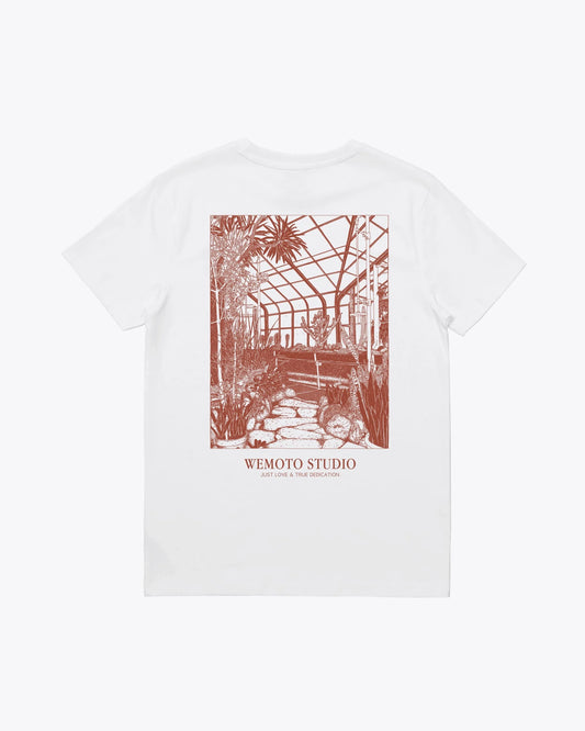 Camisetas de la marca Wemoto Unisex modelo Glasshouse Tee en color White (Blanco)