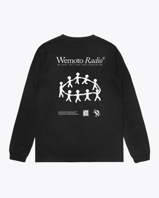 Camisetas de la marca Wemoto Unisex modelo Dance Ls en color Black (Negro)