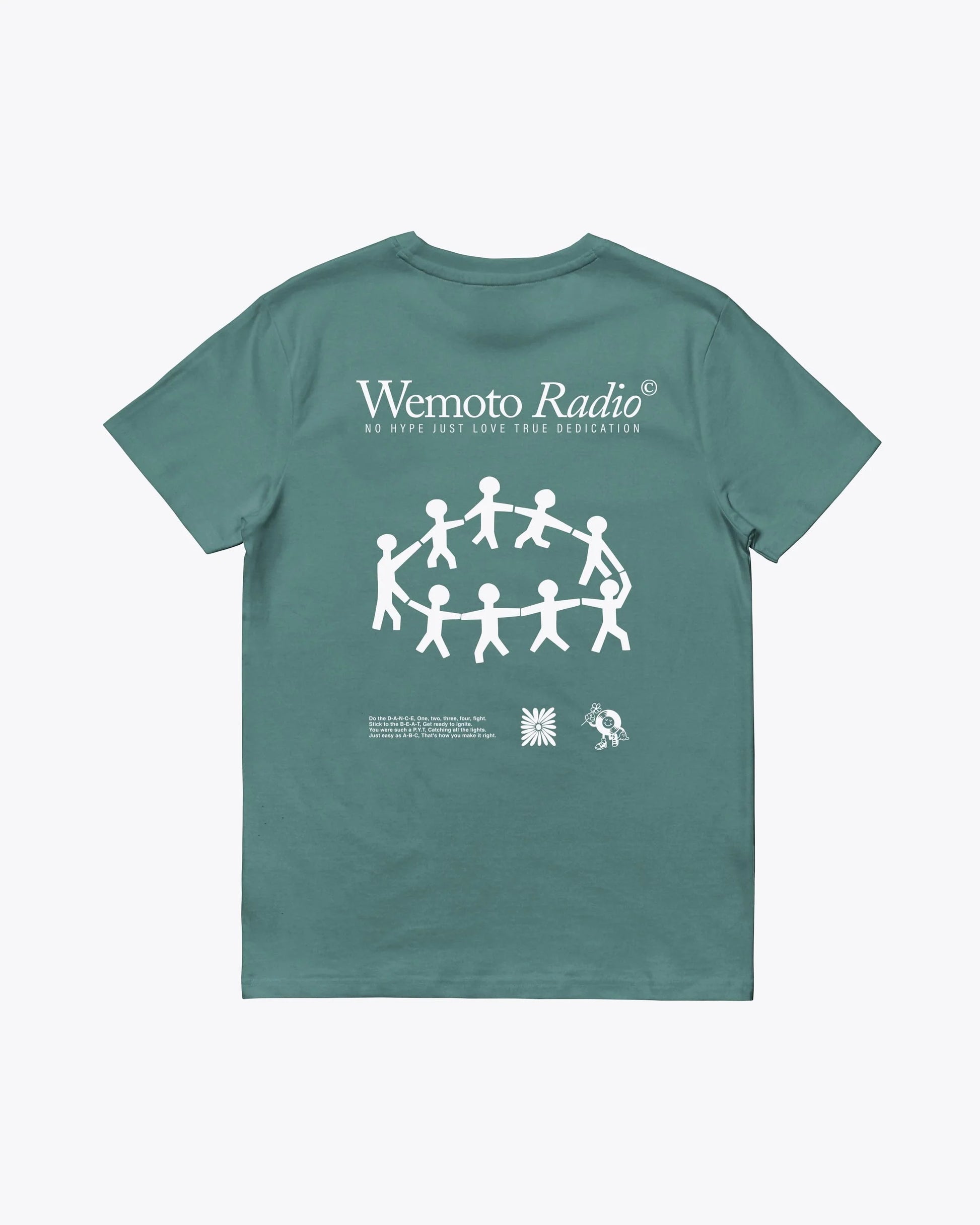 Camisetas de la marca Wemoto Unisex modelo Dance Tee en color Greenbay (Verde)