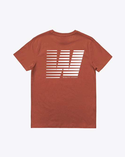 Camisetas de la marca Wemoto Unisex modelo Run Tee en color Heritage Brown (Marrón)