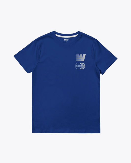 Camisetas de la marca Wemoto Unisex modelo Run Tee en color Royal Blue (Azul)