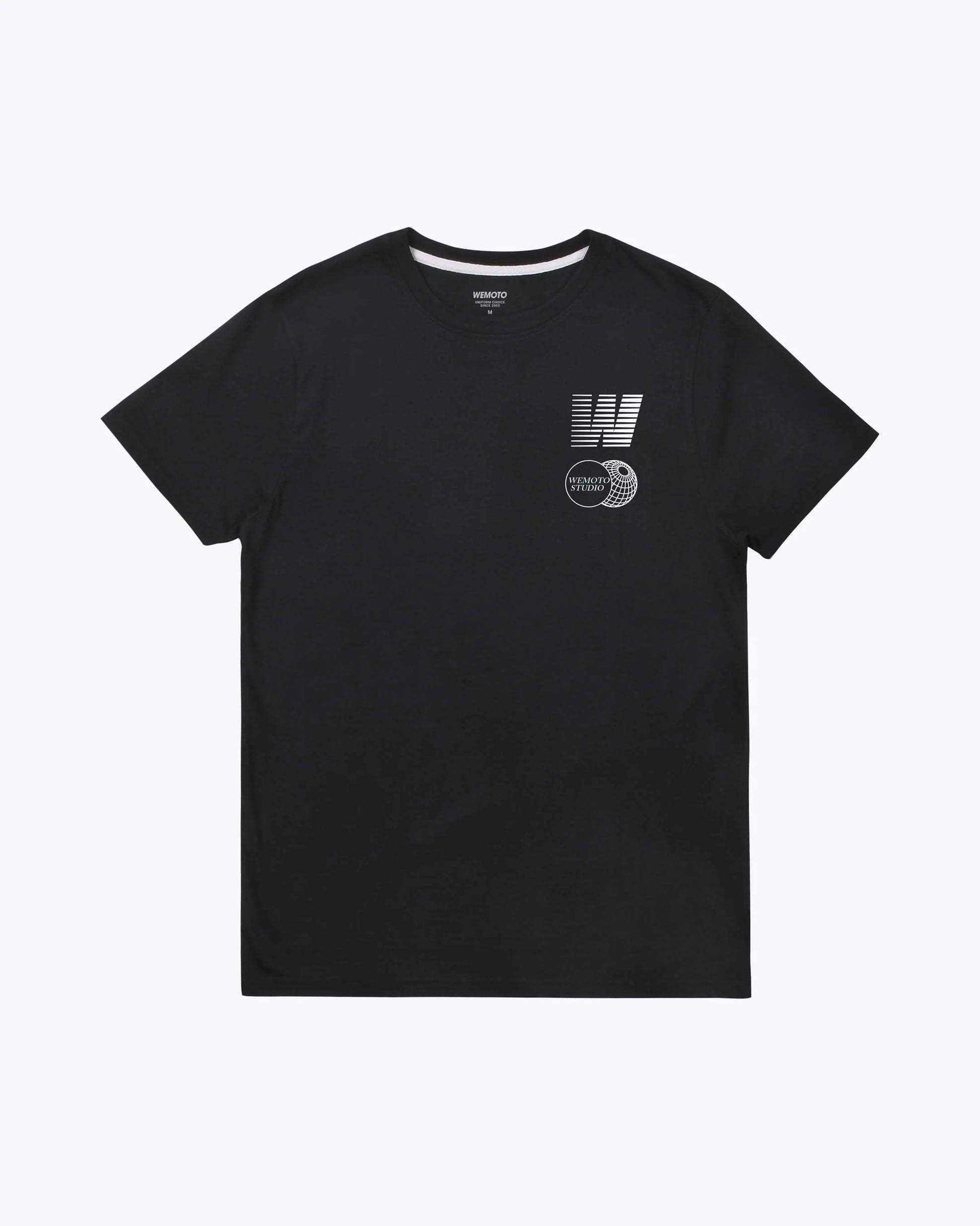 Camisetas de la marca Wemoto Unisex modelo Run Tee en color Black (Negro)