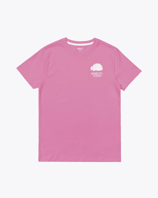 Camisetas de la marca Wemoto Unisex modelo Iglu Tee en color Bubble Pink (Rosa)