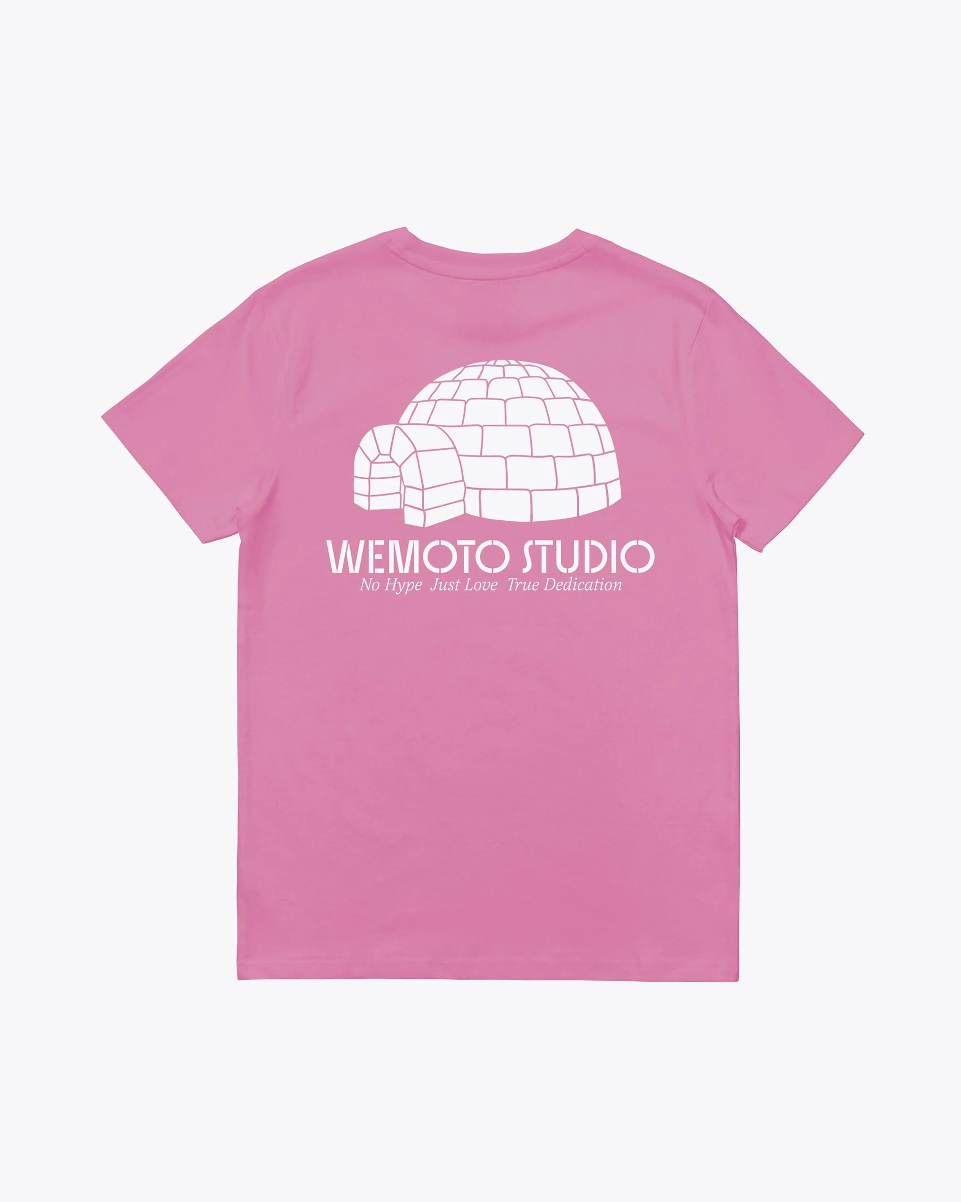 Camisetas de la marca Wemoto Unisex modelo Iglu Tee en color Bubble Pink (Rosa)