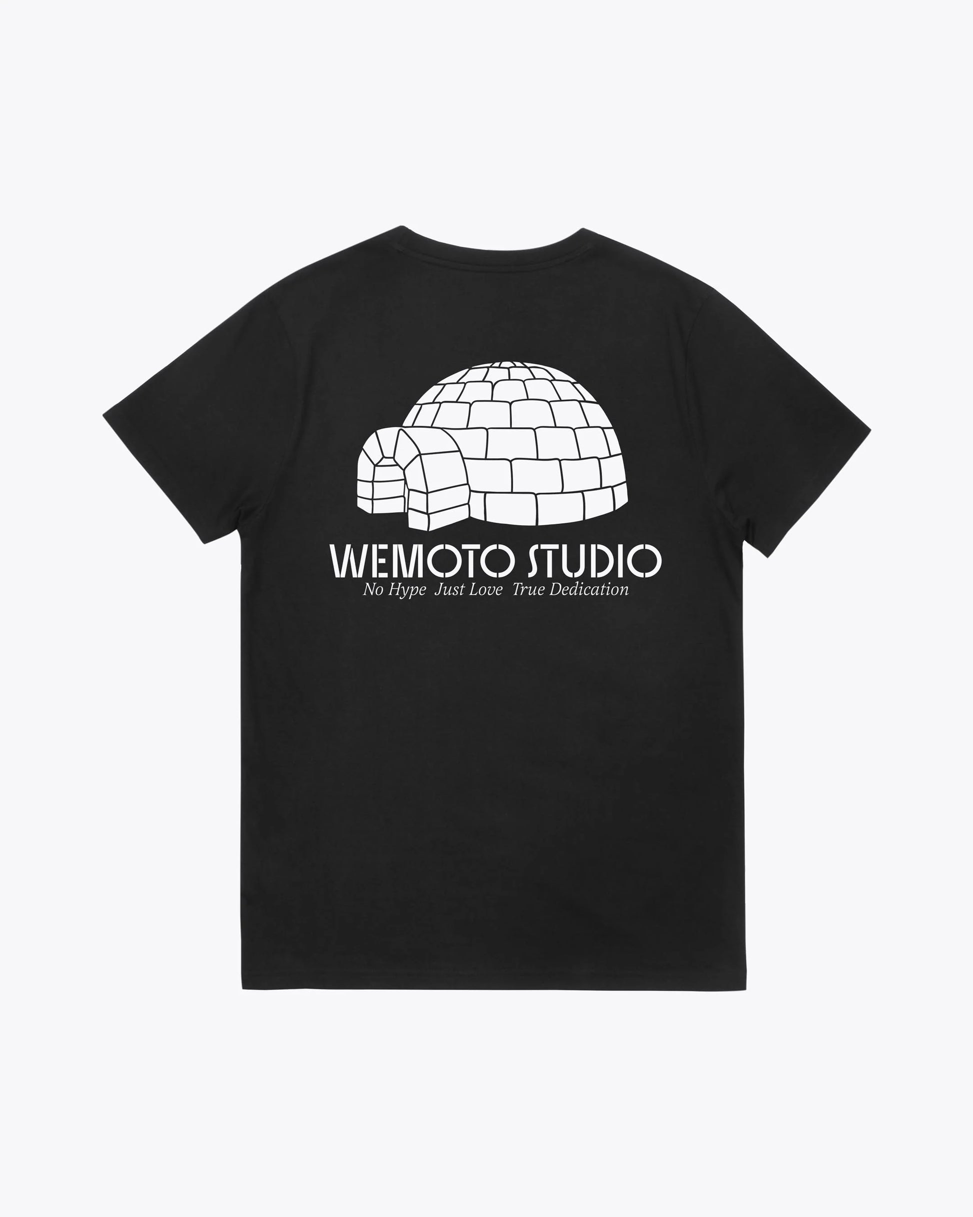 Camisetas de la marca Wemoto Unisex modelo Iglu Tee en color Black (Negro)