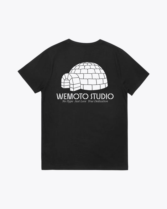 Camisetas de la marca Wemoto Unisex modelo Iglu Tee en color Black (Negro)
