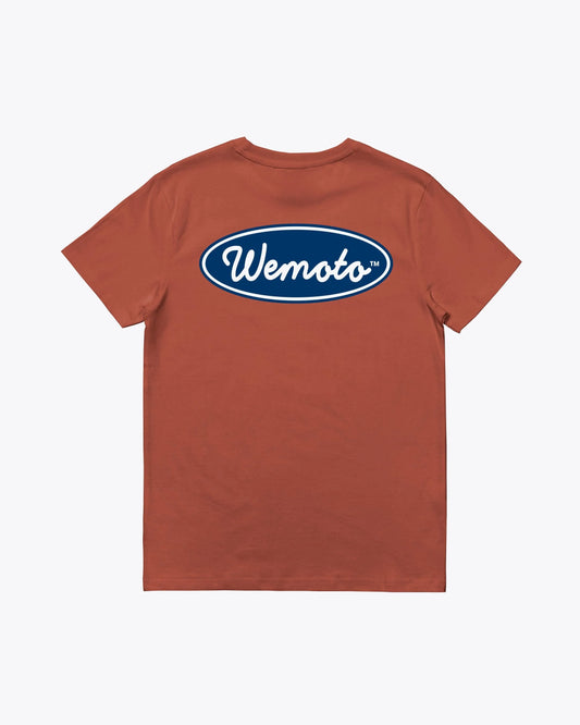 Camisetas de la marca Wemoto Unisex modelo Motor Tee en color Heritage Brown (Marrón)
