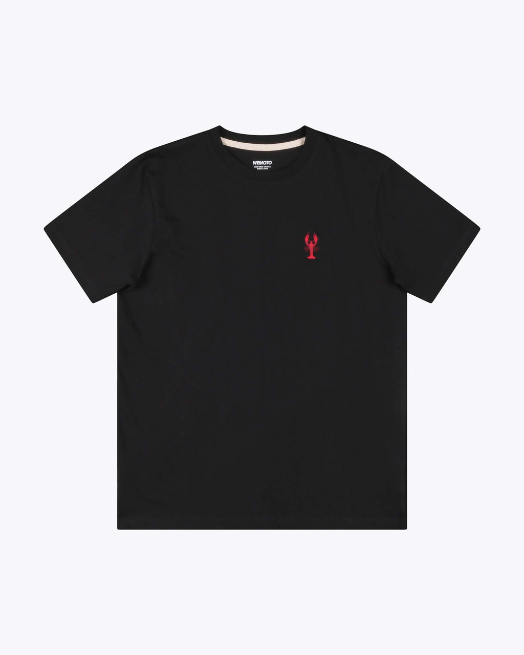 WEMOTO Lobster Camiseta Black: أسود top للرجال
