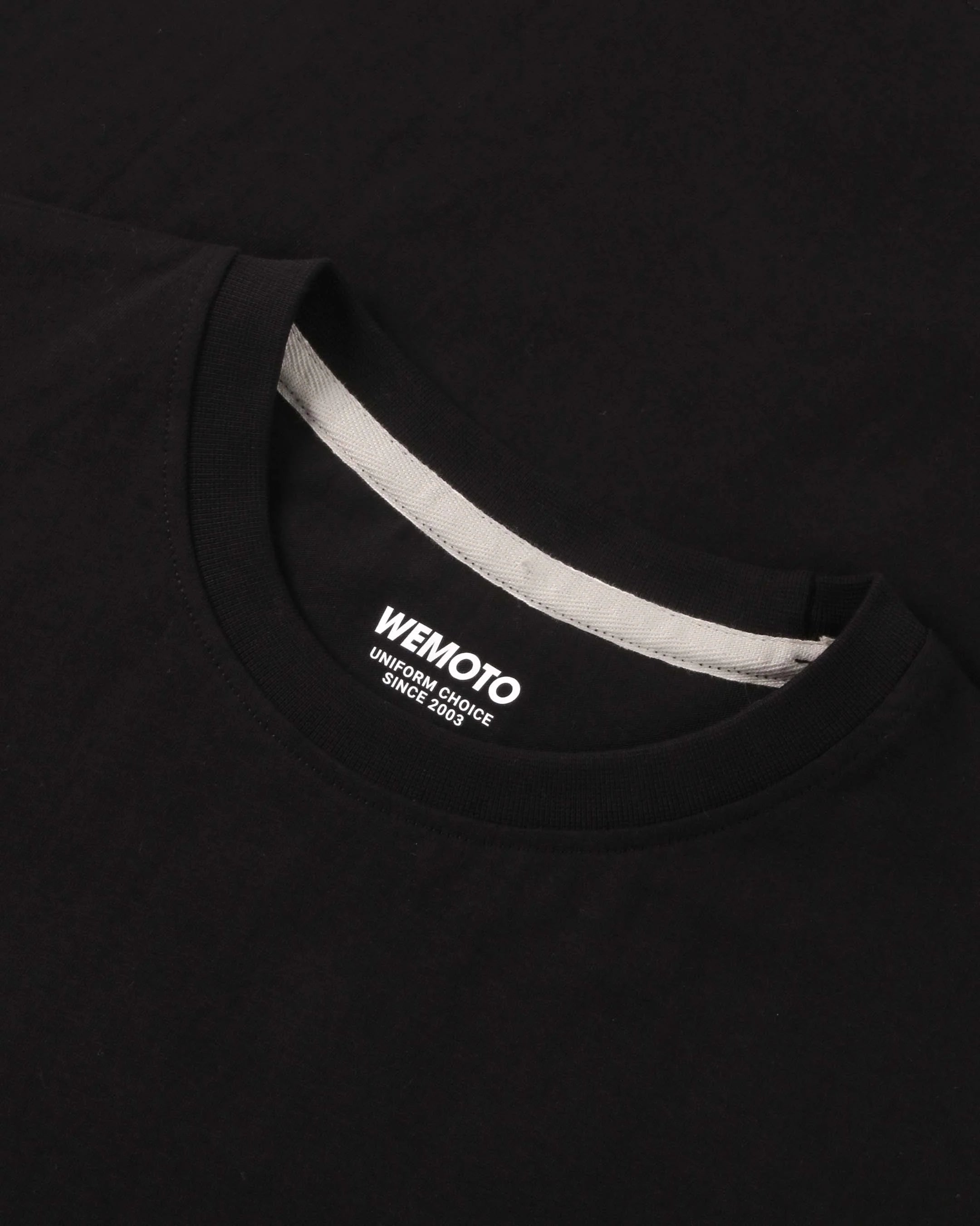 WEMOTO | HEREN T-SHIRT | 247 HOT | ZWART