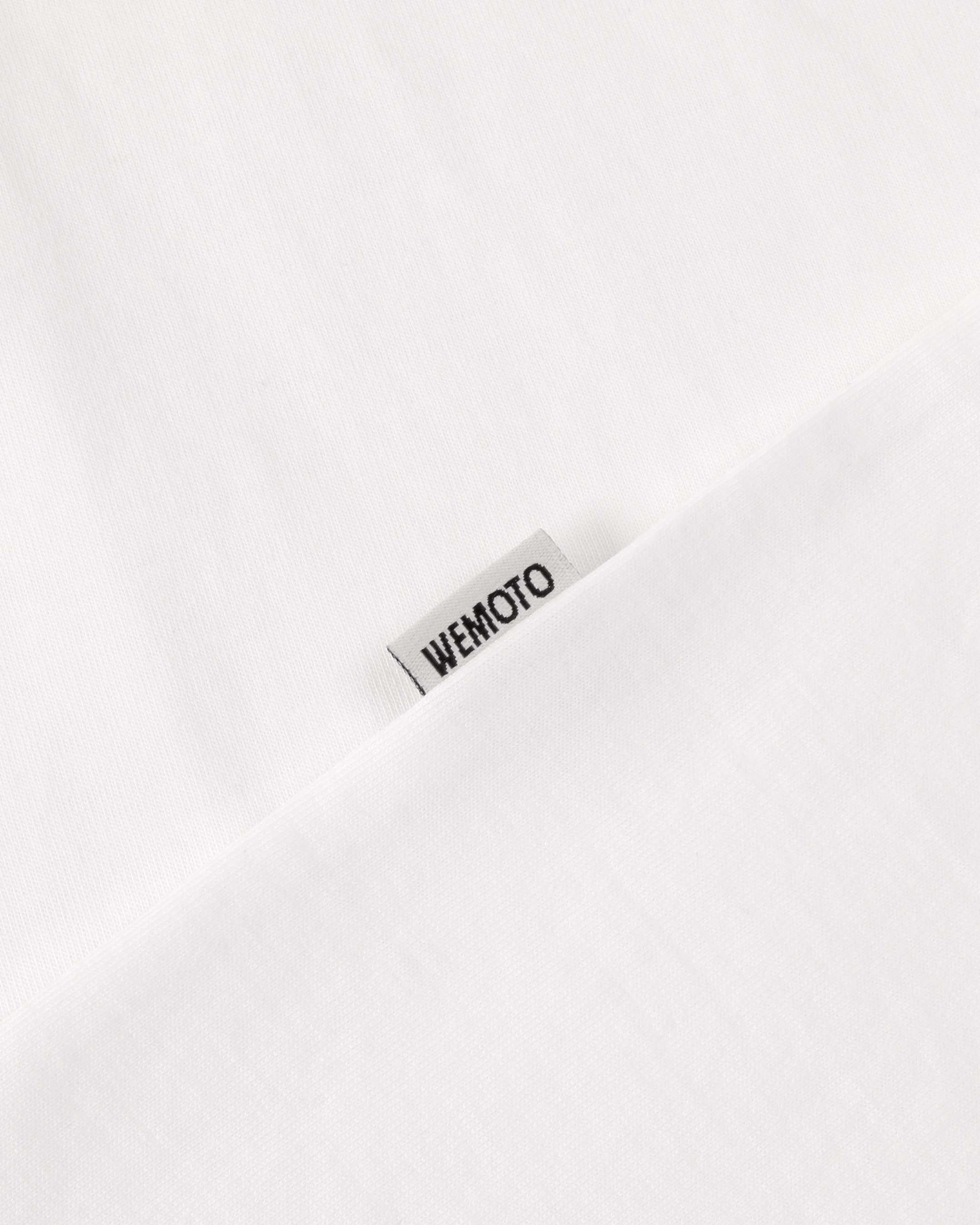 WEMOTO 247 Camiseta White: weiß T-Shirt für Herren