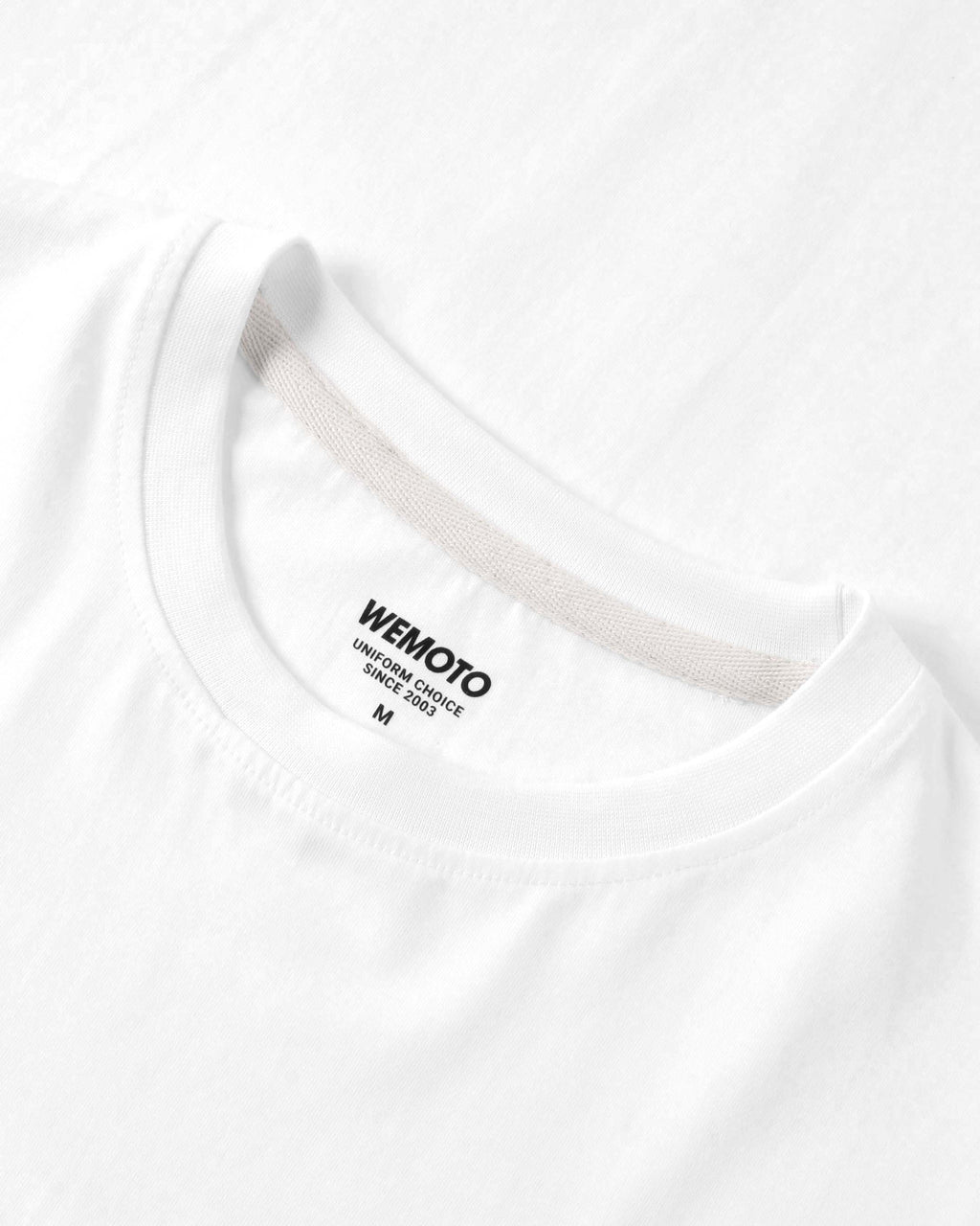 WEMOTO CAT TEE White: hvid T-shirt til mænd