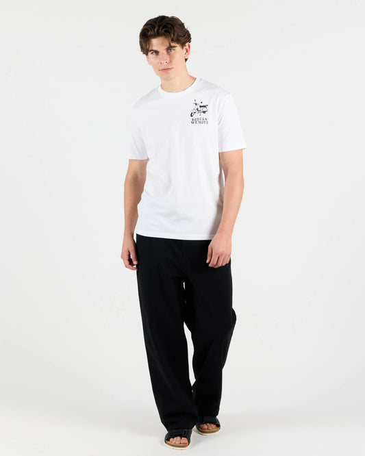 WEMOTO | T-SHIRT | MEN'S | BODEGA TEE WHITE | WHITE