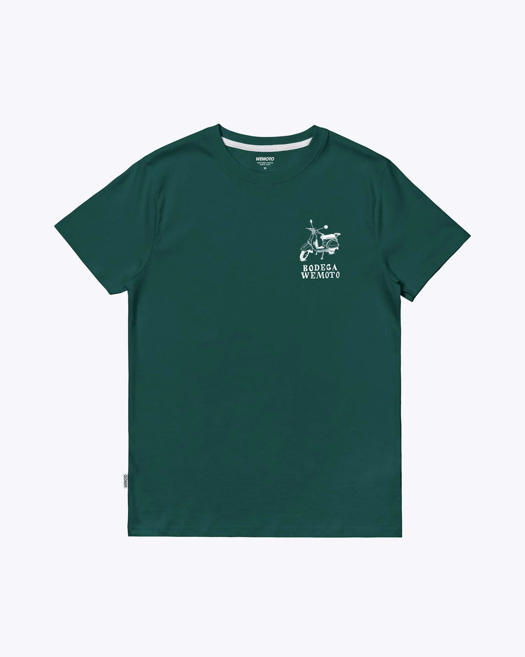 WEMOTO Bodega TEE Glazed Green: зелений футболка для чоловіків