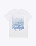 WEMOTO | T-SHIRT | MEN'S | NAVY TEE WHITE | WHITE
