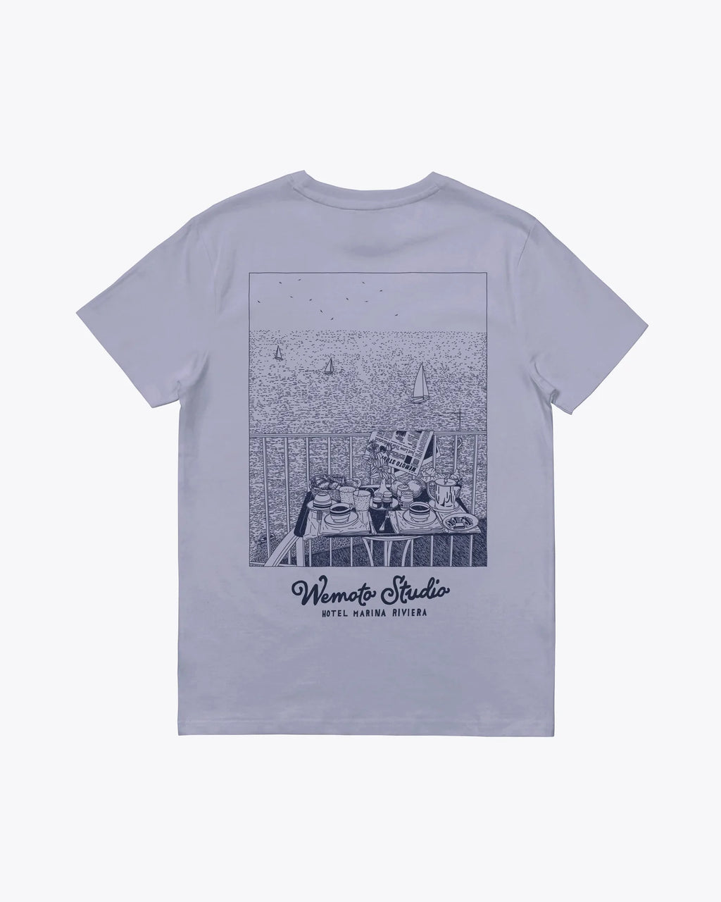WEMOTO | CAMISETAS | HOMBRE | MARINA TEEAVENDER LAVENDER | LILA